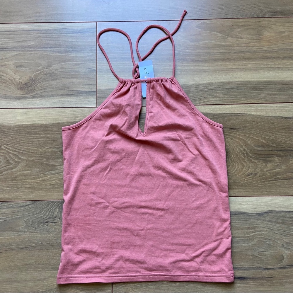 PACSUN Keyhole Halter Top NWT Size Small